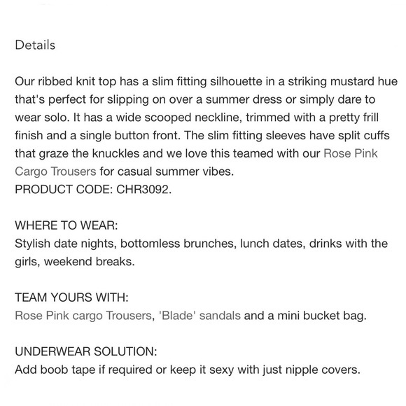 MISTRESS ROCKS TOP - Picture 5 of 9